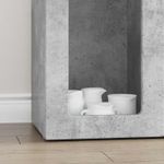 Casa si Gradina - Mobilier - Comode si corpuri - Comode - Bufet Gri din beton 59 x 35 x 100,5 cm Lemn compozit - Infinity.ro