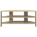 Casa si Gradina - Mobilier - Comode si corpuri - Comode - DulapdecoltpentruTV Stejar Sonoma 102x40,5x45cm Lemn compozit - Infinity.ro