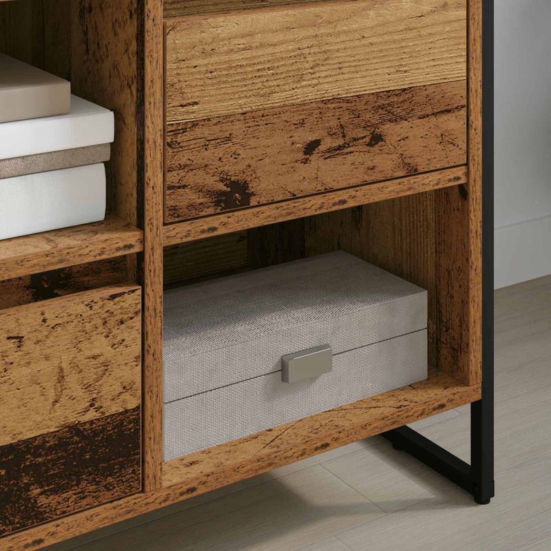 Casa si Gradina - Mobilier - Comode si corpuri - Comode - Cabinet TV Lemn Vechi 100 x 36 x 49,5 cm Lemn compozit - Infinity.ro