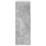 Casa si Gradina - Mobilier - Comode si corpuri - Comode - Bufet Gri din beton 59 x 35 x 100,5 cm Lemn compozit - Infinity.ro