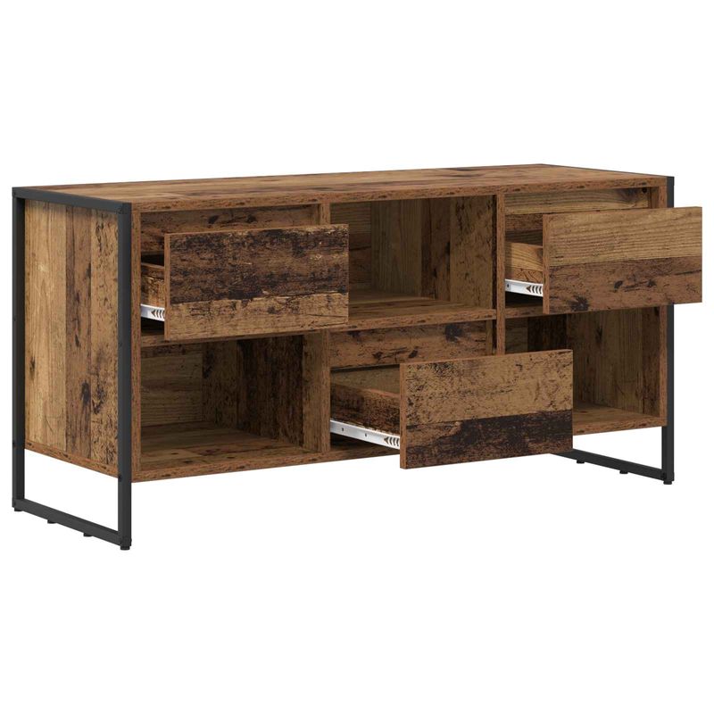Casa si Gradina - Mobilier - Comode si corpuri - Comode - Cabinet TV Lemn Vechi 100 x 36 x 49,5 cm Lemn compozit - Infinity.ro