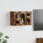 Casa si Gradina - Mobilier - Dulapuri si sifoniere - Dulapuri - Dulap suspendat Stejar fumuriu 60 x 20 x 40 cm Lemn compozit - Infinity.ro