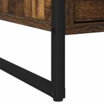 Casa si Gradina - Mobilier - Comode si corpuri - Noptiere - Noptiera 2 pcs Stejar fumuriu 50 x 39,5 x 50 cm Lemn compozit - Infinity.ro