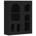 Casa si Gradina - Mobilier - Dulapuri si sifoniere - Dulapuri - Dulap suspendat cu raft Negru 59 x 20 x 71.5 cm Lemn compozit - Infinity.ro
