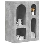 Casa si Gradina - Mobilier - Comode si corpuri - Comode - Bufet Gri din beton 59 x 35 x 80.5 cm Lemn compozit - Infinity.ro