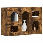 Casa si Gradina - Mobilier - Dulapuri si sifoniere - Dulapuri - Dulap suspendat Stejar fumuriu 60 x 20 x 40 cm Lemn compozit - Infinity.ro