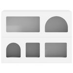 Casa si Gradina - Mobilier - Comode si corpuri - Corpuri bucatarie - Bufet Alb 80.5 x 35 x 59 cm Lemn compozit - Infinity.ro