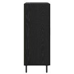 Casa si Gradina - Mobilier - Comode si corpuri - Comode - Bufet Stejar Negru 69,5 x 34 x 90 cm Lemn compozit - Infinity.ro