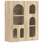 Casa si Gradina - Mobilier - Dulapuri si sifoniere - Dulapuri - Dulap suspendat Stejar Sonoma 59 x 20 x 71.5 cm Lemn compozit - Infinity.ro