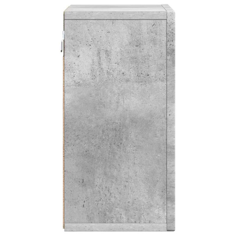 Casa si Gradina - Mobilier - Dulapuri si sifoniere - Dulapuri - Dulap suspendat Gri din beton 60 x 20 x 40 cm Lemn compozit - Infinity.ro