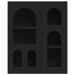 Casa si Gradina - Mobilier - Dulapuri si sifoniere - Dulapuri - Dulap suspendat cu raft Negru 59 x 20 x 71.5 cm Lemn compozit - Infinity.ro
