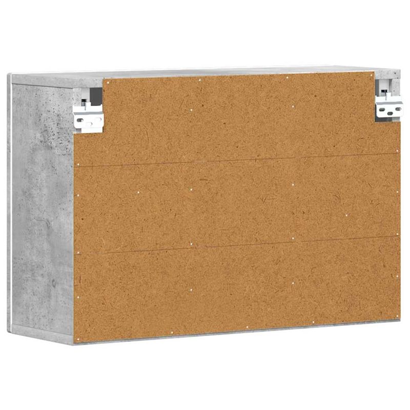 Casa si Gradina - Mobilier - Dulapuri si sifoniere - Dulapuri - Dulap suspendat Gri din beton 60 x 20 x 40 cm Lemn compozit - Infinity.ro