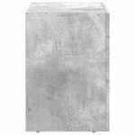 Casa si Gradina - Mobilier - Comode si corpuri - Noptiere - Noptiera 2 pcs Gri din beton 40 x 35 x 50 cm Lemn compozit - Infinity.ro