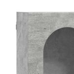 Casa si Gradina - Mobilier - Dulapuri si sifoniere - Dulapuri - Dulap suspendat Gri din beton 60 x 20 x 40 cm Lemn compozit - Infinity.ro