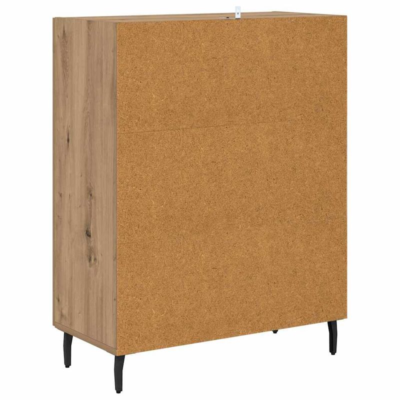 Casa si Gradina - Mobilier - Comode si corpuri - Comode - Bufet Stejar Artizanal 69,5 x 34 x 90 cm Lemn compozit - Infinity.ro