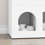 Casa si Gradina - Mobilier - Comode si corpuri - Corpuri bucatarie - Bufet Alb 80.5 x 35 x 59 cm Lemn compozit - Infinity.ro