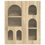 Casa si Gradina - Mobilier - Dulapuri si sifoniere - Dulapuri - Dulap suspendat Stejar Sonoma 59 x 20 x 71.5 cm Lemn compozit - Infinity.ro