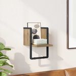 Casa si Gradina - Mobilier - Biblioteci si rafturi - Rafturi - Raft de perete Stejar artizanal 20 x 25 x 30 cm Lemn compozit - Infinity.ro