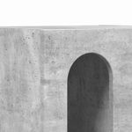 Casa si Gradina - Mobilier - Comode si corpuri - Noptiere - Noptiera 2 pcs Gri din beton 40 x 35 x 50 cm Lemn compozit - Infinity.ro