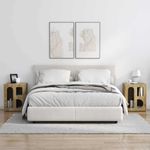 Casa si Gradina - Mobilier - Comode si corpuri - Noptiere - Noptiera 2 pcs Stejar Sonoma 40 x 35 x 50 cm Lemn compozit - Infinity.ro