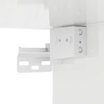 Casa si Gradina - Mobilier - Dulapuri si sifoniere - Dulapuri - Dulap suspendat Alb lucios 59 x 20 x 100 cm Lemn compozit - Infinity.ro