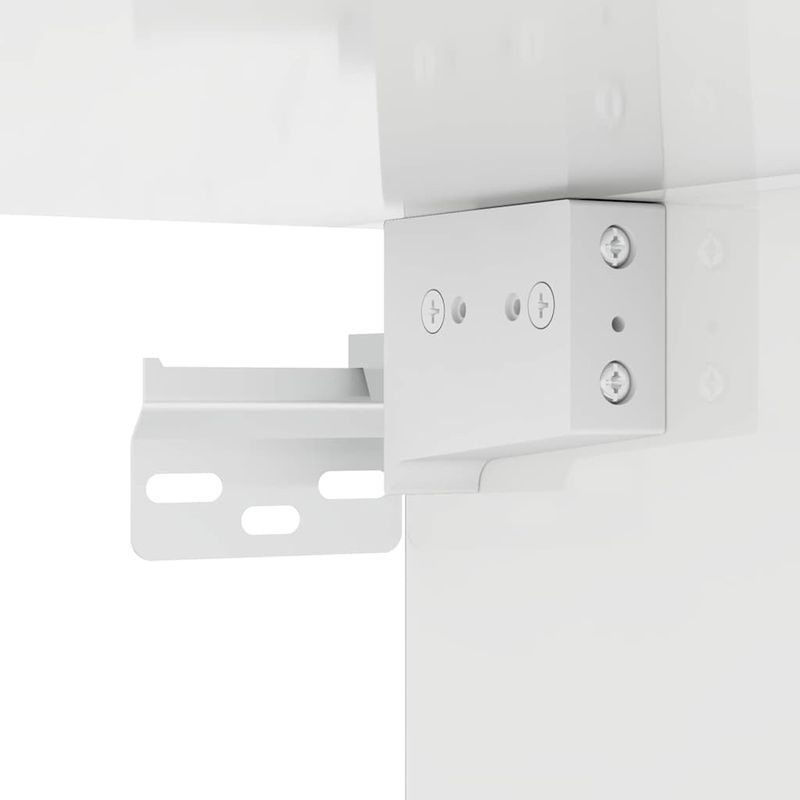 Casa si Gradina - Mobilier - Dulapuri si sifoniere - Dulapuri - Dulap suspendat Alb lucios 59 x 20 x 100 cm Lemn compozit - Infinity.ro