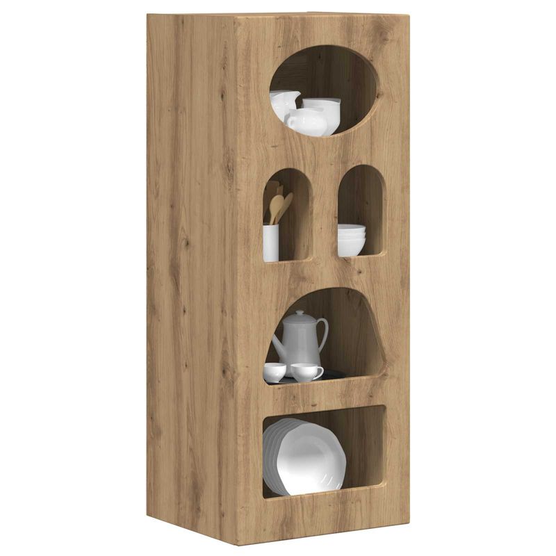 Casa si Gradina - Mobilier - Comode si corpuri - Comode - Bufet Stejar Artizanal 40 x 35 x 100,5 cm Lemn compozit - Infinity.ro