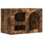 Casa si Gradina - Mobilier - Comode si corpuri - Comode - Cabinet TV Stejar fumuriu 60 x 35 x 40 cm Lemn compozit - Infinity.ro