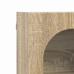 Casa si Gradina - Mobilier - Dulapuri si sifoniere - Dulapuri - Dulap suspendat Stejar Sonoma 59 x 20 x 71.5 cm Lemn compozit - Infinity.ro