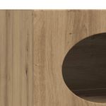 Casa si Gradina - Mobilier - Comode si corpuri - Comode - Bufet Stejar Artizanal 40 x 35 x 100,5 cm Lemn compozit - Infinity.ro