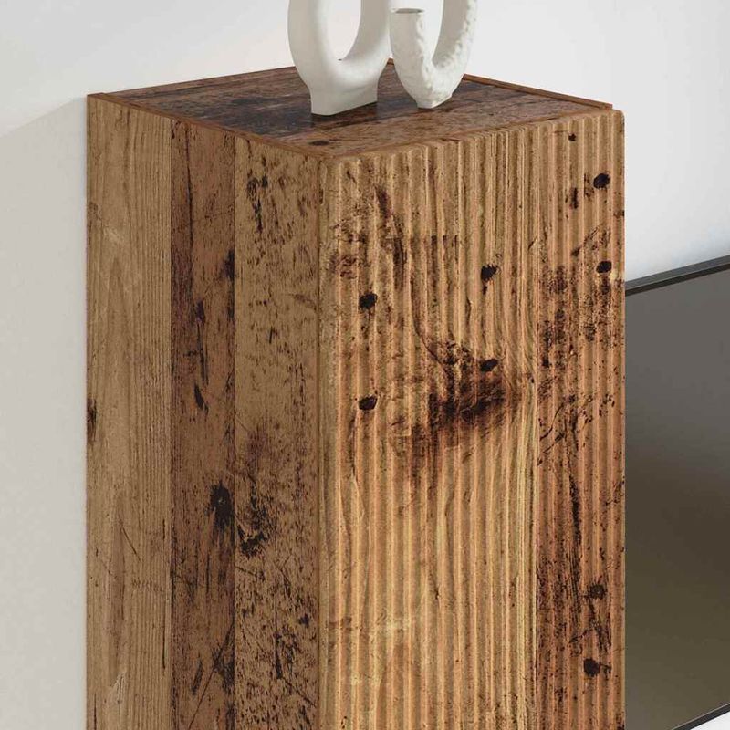 Casa si Gradina - Mobilier - Comode si corpuri - Comode - Dulap TV de perete Lemn Vechi 30 x 31 x 60 cm Lemn compozit - Infinity.ro