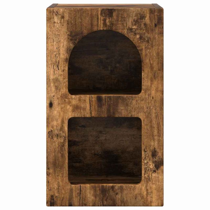 Casa si Gradina - Mobilier - Comode si corpuri - Noptiere - Noptiera 2 pcs Stejar fumuriu 29.5 x 35 x 50 cm Lemn compozit - Infinity.ro