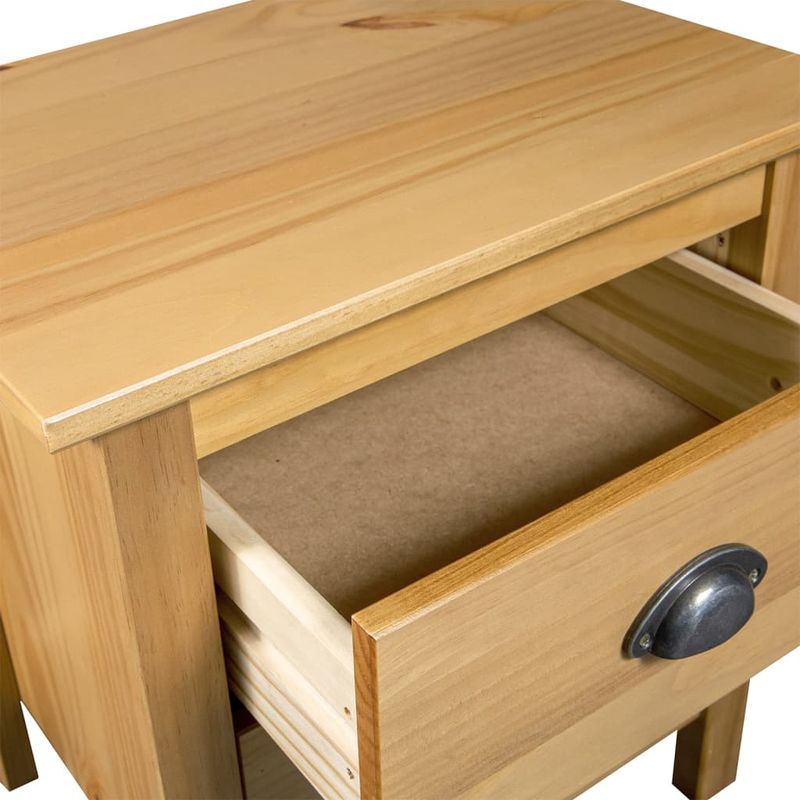 Casa si Gradina - Mobilier - Comode si corpuri - Noptiere - Noptiere Hill, 2 buc., 46x35x49,5 cm, lemn masiv de pin - Infinity.ro