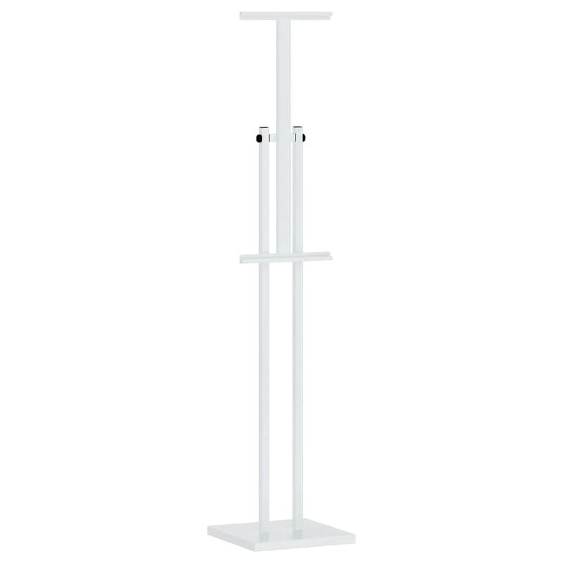 Casa si Gradina - Decoratiuni - Decoratiuni petrecere - Accesorii pentru petrecere - Panouri pentru Targuri 2 pcs Alb 26.5 x 26.5 x 127 cm Fier - Infinity.ro