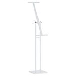 Casa si Gradina - Decoratiuni - Decoratiuni petrecere - Accesorii pentru petrecere - Panouri pentru Targuri 2 pcs Alb 26.5 x 26.5 x 127 cm Fier - Infinity.ro