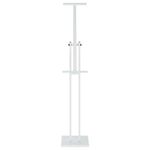 Casa si Gradina - Decoratiuni - Decoratiuni petrecere - Accesorii pentru petrecere - Panouri pentru Targuri 2 pcs Alb 26.5 x 26.5 x 127 cm Fier - Infinity.ro