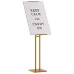 Casa si Gradina - Decoratiuni - Decoratiuni petrecere - Accesorii pentru petrecere - Panouri pentru Targuri 2 pcs Auriu 26.5 x 26.5 x 127 cm Fier - Infinity.ro