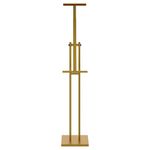 Casa si Gradina - Decoratiuni - Decoratiuni petrecere - Accesorii pentru petrecere - Panouri pentru Targuri 2 pcs Auriu 26.5 x 26.5 x 127 cm Fier - Infinity.ro