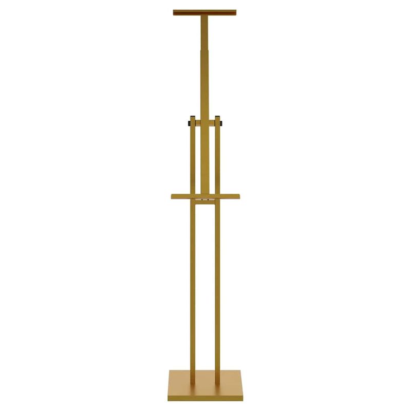 Casa si Gradina - Decoratiuni - Decoratiuni petrecere - Accesorii pentru petrecere - Panouri pentru Targuri 2 pcs Auriu 26.5 x 26.5 x 127 cm Fier - Infinity.ro