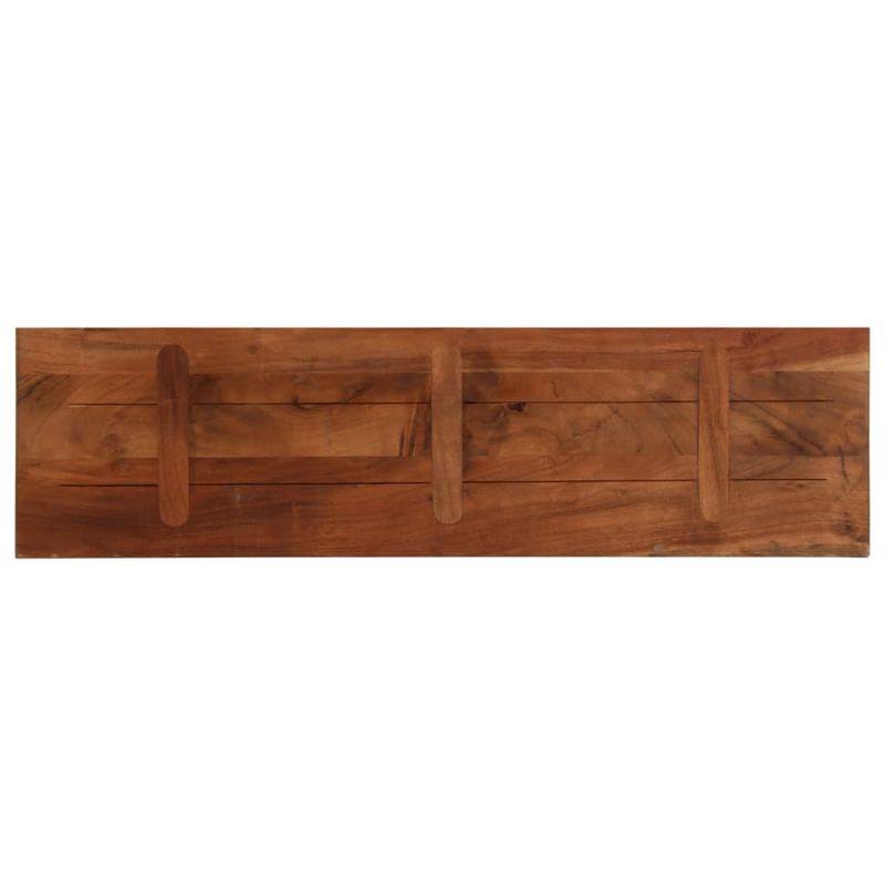 Casa si Gradina - Mobilier - Feronerie si accesorii mobila - Blat de masa, 100x40x3,8cm, dreptunghiular, lemn masiv reciclat - Infinity.ro