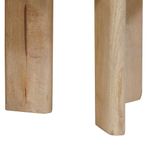 Casa si Gradina - Mobilier - Mese si birouri - Masute de cafea - Mese de Cafea Nesting 3 pcs Negru Lemn de mango solid - Infinity.ro