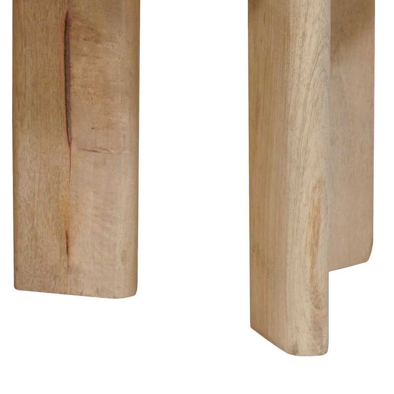 Casa si Gradina - Mobilier - Mese si birouri - Masute de cafea - Mese de Cafea Nesting 3 pcs Negru Lemn de mango solid - Infinity.ro