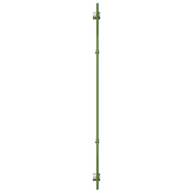 Casa si Gradina - Mobilier - Comode si corpuri - Corpuri bucatarie - Spate de bucatarie Galben 120 x 50 x 0,6 cm sticla securizata - Infinity.ro