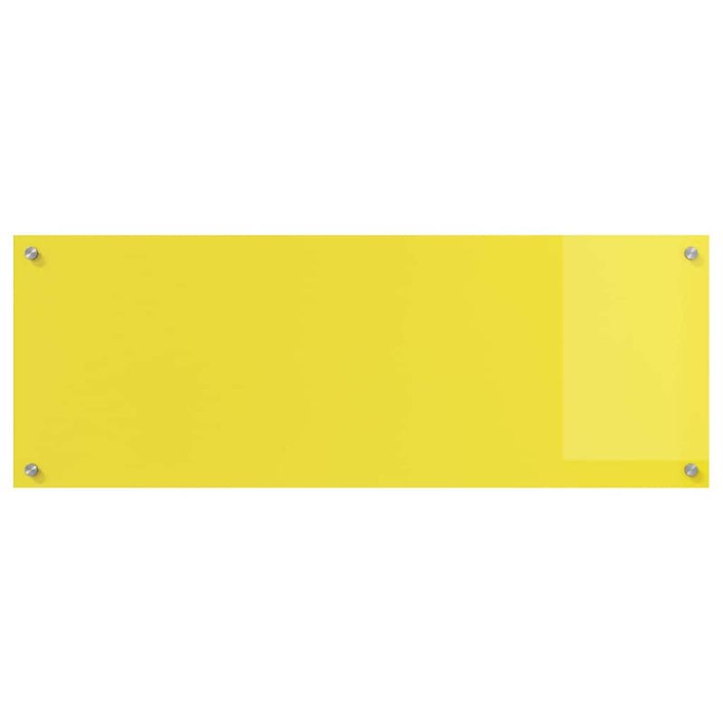 Casa si Gradina - Mobilier - Comode si corpuri - Corpuri bucatarie - Contrablat bucatarie galben 110x40x0.6 cm sticla securizata - Infinity.ro