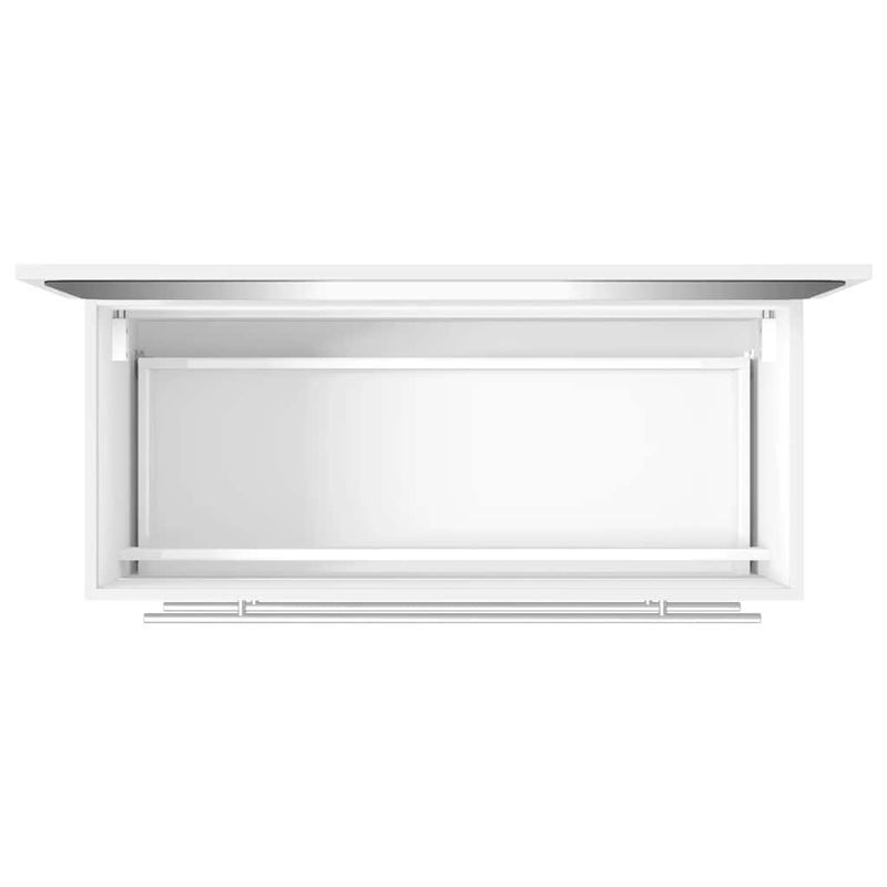 Casa si Gradina - Mobilier - Mobilier baie - Comode baie - Dulap de baie cu oglinda, alb, lemn prelucrat - Infinity.ro
