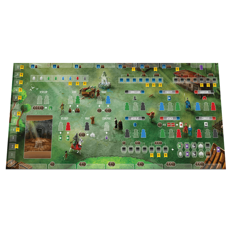 Jucarii, Copii si Bebe - Jucarii si jocuri - Jocuri si puzzle - Jocuri de societate - Joc de societate Paladins of the West Kingdom - Infinity.ro