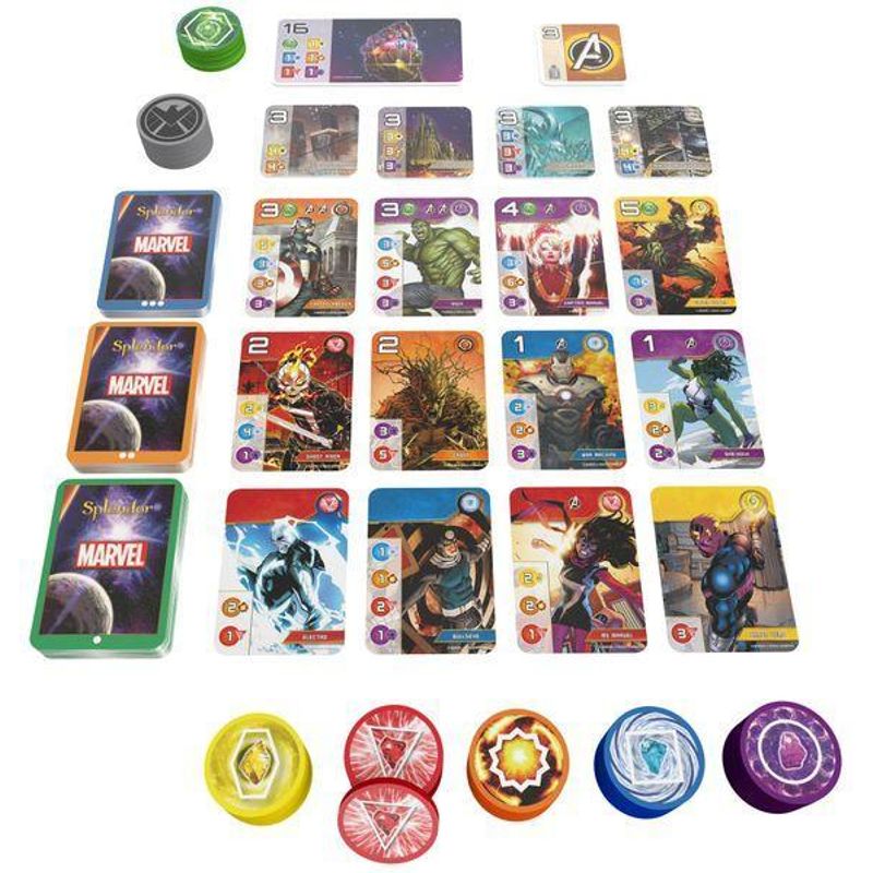 Jucarii, Copii si Bebe - Jucarii si jocuri - Jocuri si puzzle - Jocuri de societate - Joc de societate Splendor Marvel - Infinity.ro