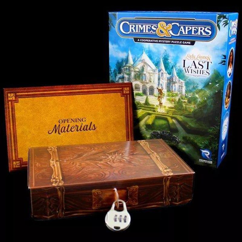 Jucarii, Copii si Bebe - Jucarii si jocuri - Jocuri si puzzle - Jocuri de societate - Joc de societate Crimes & Capers: Lady Leonas Last Wishes - Infinity.ro