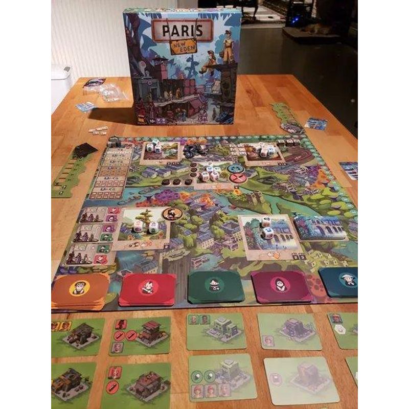 Jucarii, Copii si Bebe - Jucarii si jocuri - Jocuri si puzzle - Jocuri de societate - Joc de societate Paris: New Eden - Infinity.ro