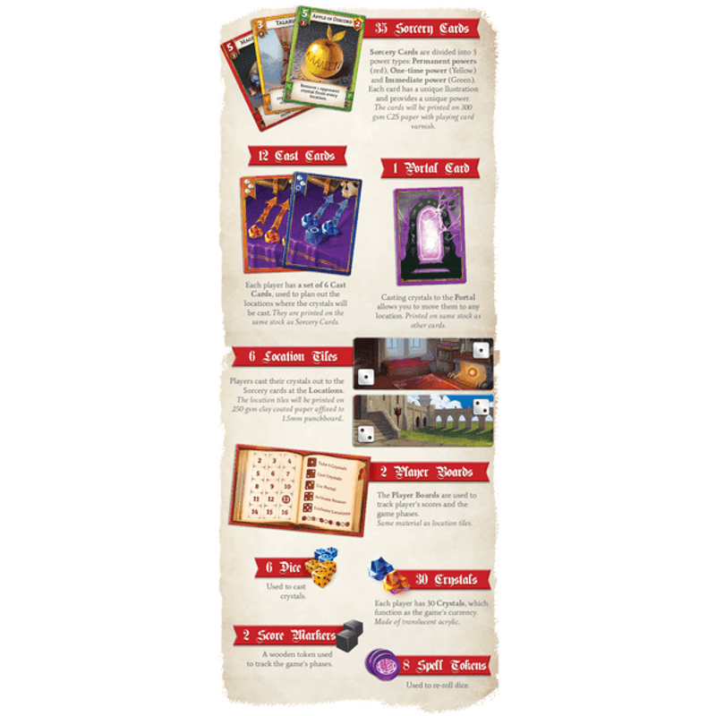 Jucarii, Copii si Bebe - Jucarii si jocuri - Jocuri si puzzle - Jocuri de societate - Joc de societate School of Sorcery - Infinity.ro